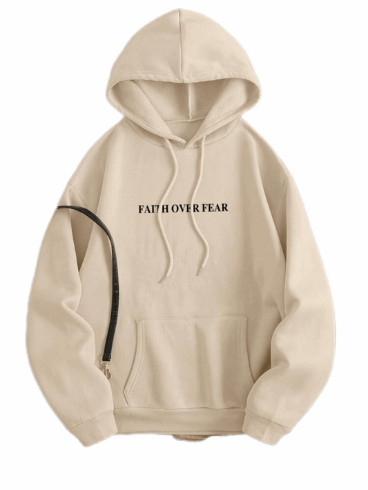 MST God Did 2025 Faith over Fair Sweat hoodie Beige - Mystyletoday