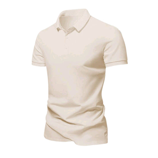 MST Zaphira polo shirt beige - Mystyletoday
