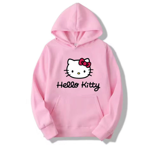 MST Hello kitty Sweat Hoodie Pink - Mystyletoday