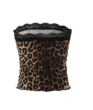 MST Phase 2000s Leopard Print Top