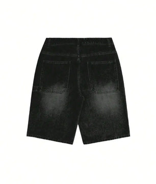 MST Luxury SuperBaggy Jorts ONYX Black - Mystyletoday