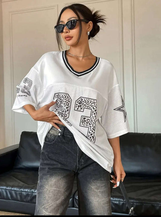 MST Alley 90’s 2.3 Oversized T-shirt White - Mystyletoday