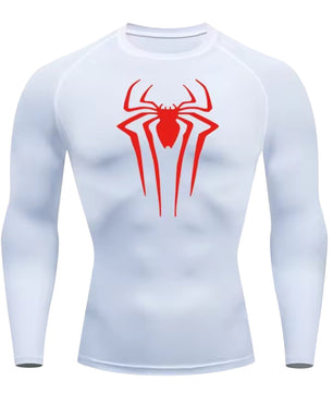 MST Impact Spider-Man Long Sleeve Compression Shirt