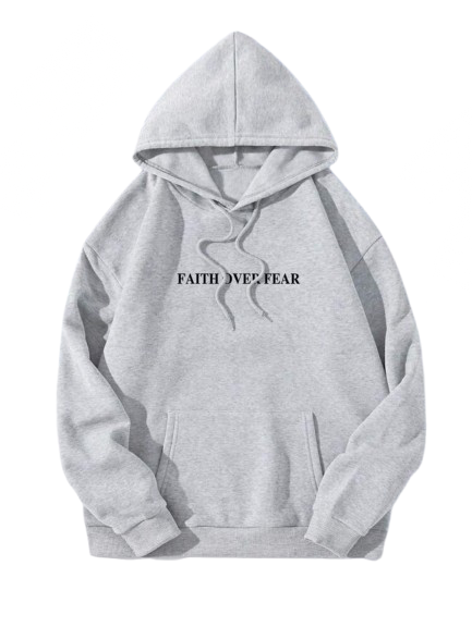 MST God Did 2025 Faith over Fair Sweat hoodie Grey - Mystyletoday