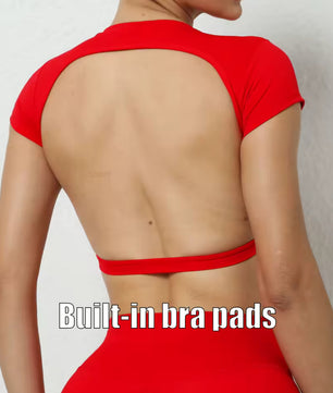 MST Impact Backless Gym Top