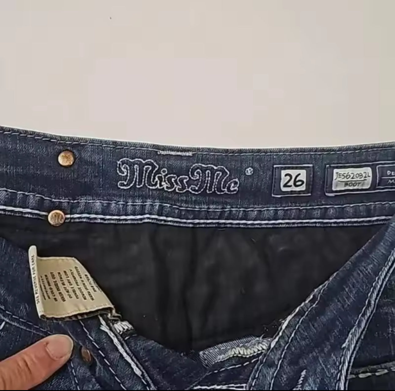 MST Miss Me Low Rise Jeans