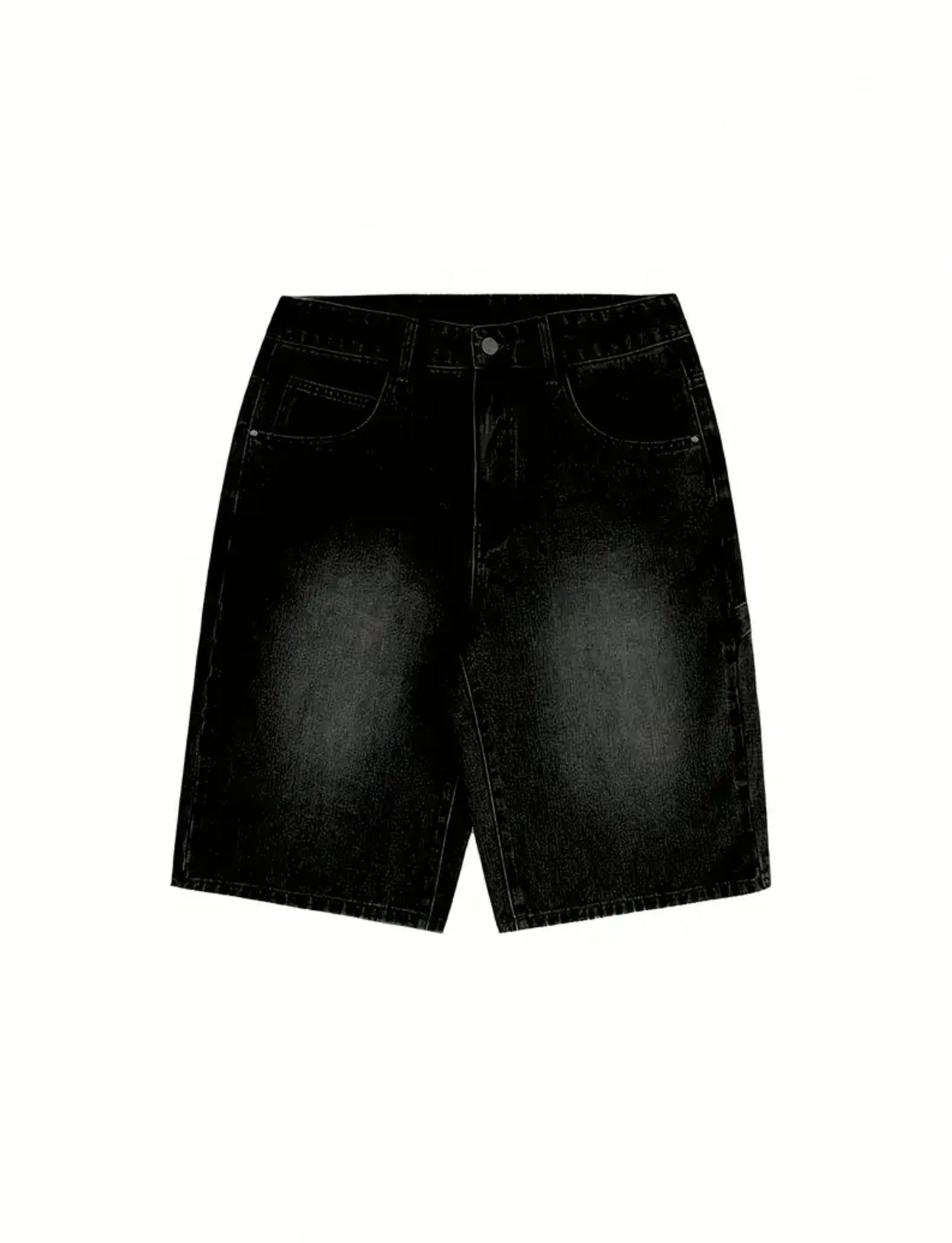 MST Luxury SuperBaggy Jorts ONYX Black - Mystyletoday