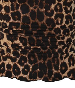MST Phase 2000s Leopard Print Top