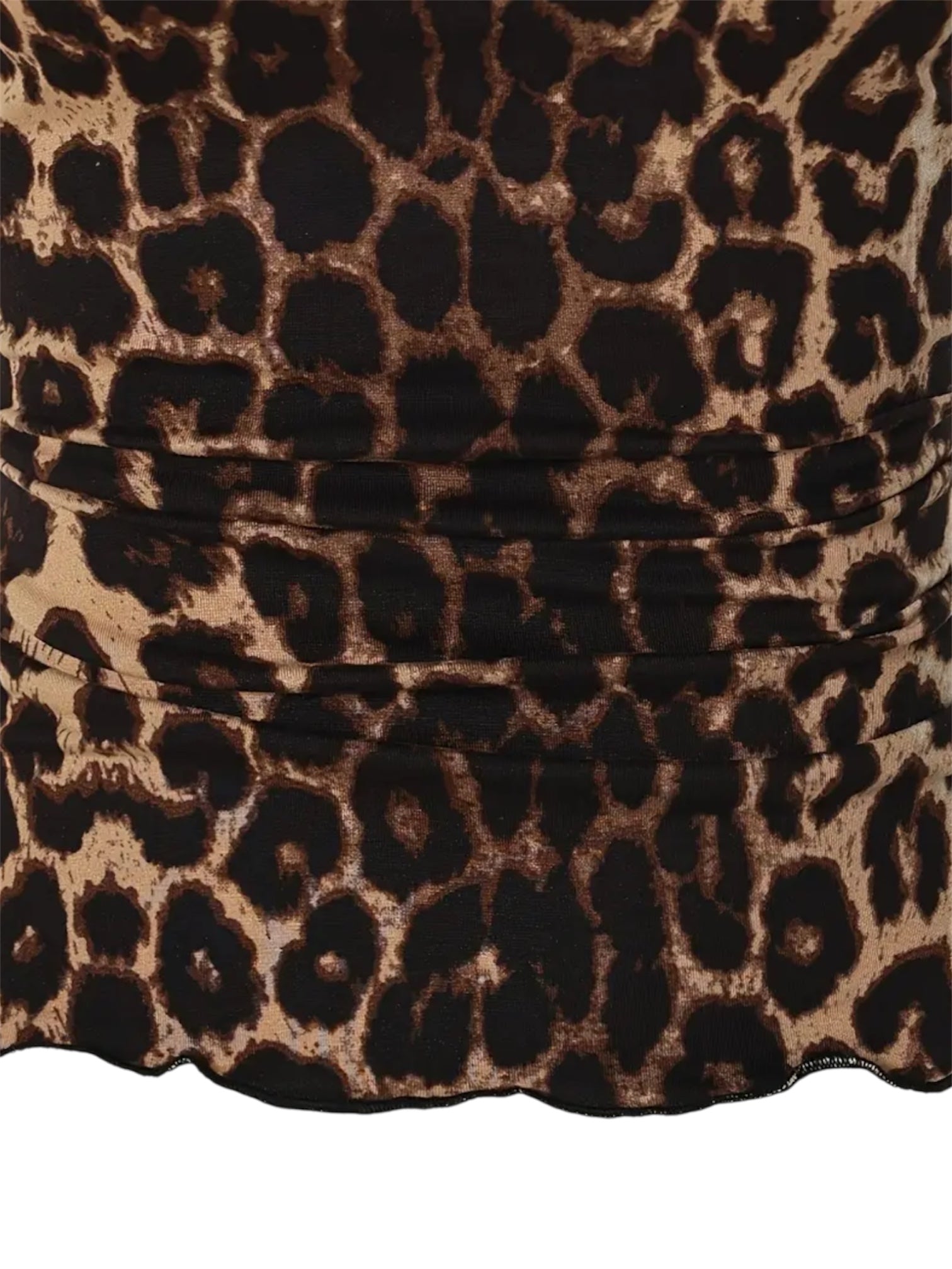 MST Phase 2000s Leopard Print Top