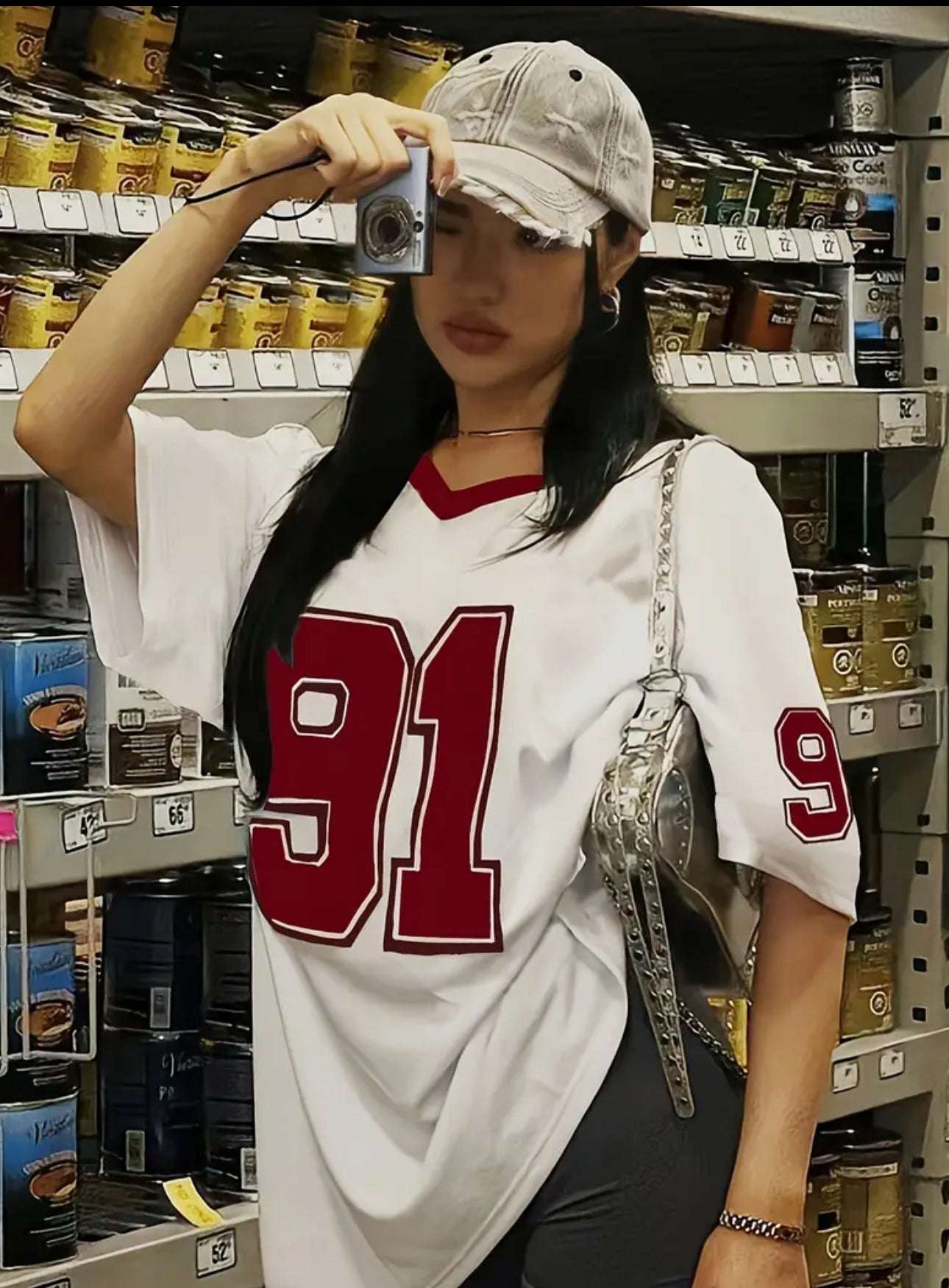 MST Alley 90’s 2.3 Oversized T-shirt White - Mystyletoday