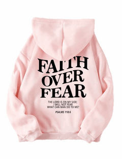 MST God Did 2025 Faith over Fair Sweat hoodie Pink