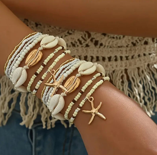 MST Alley 90’s 2.0 Beaded Bracelet set - Mystyletoday