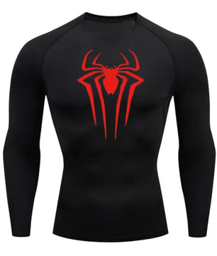 MST Impact Spider-Man Long Sleeve Compression Shirt