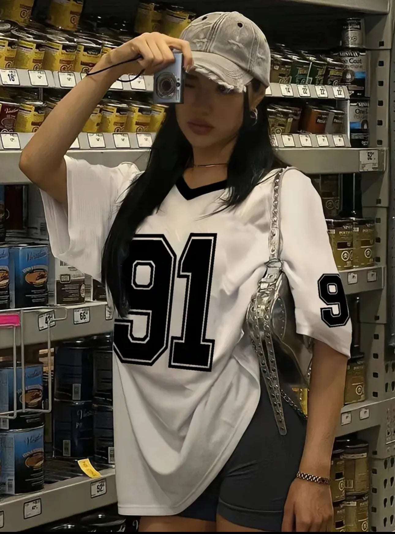 MST Alley 90’s 2.3 Oversized T-shirt White - Mystyletoday