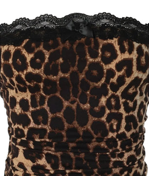 MST Phase 2000s Leopard Print Top