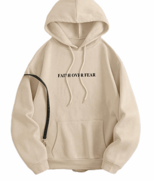 MST God Did 2025 Faith over Fair Sweat hoodie Beige - Mystyletoday