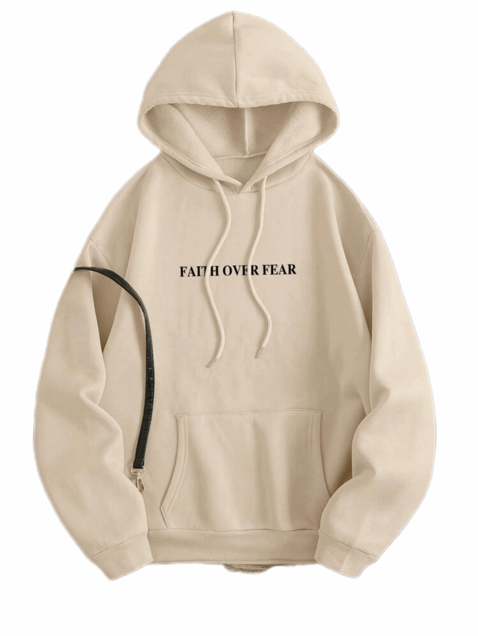 MST God Did 2025 Faith over Fair Sweat hoodie Beige - Mystyletoday