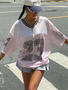 MST Alley 90’s 2.3 Oversized T-shirt pink