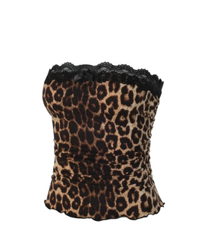 MST Phase 2000s Leopard Print Top