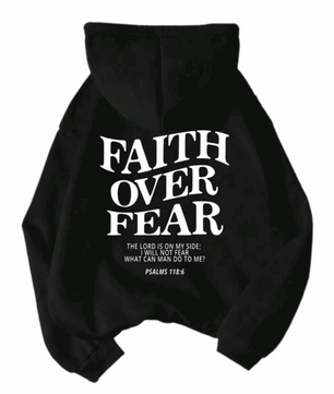 MST God Did 2025 Faith over Fair Sweat hoodie Black - Mystyletoday
