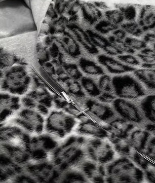 MST Leopard-Reversible Hoodie