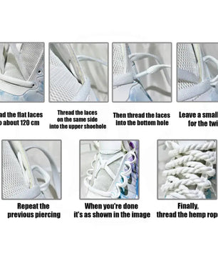 MST Rope Laces Grey - Mystyletoday