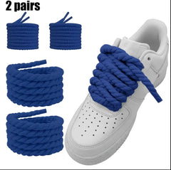 Cordones de cuerda MST azules