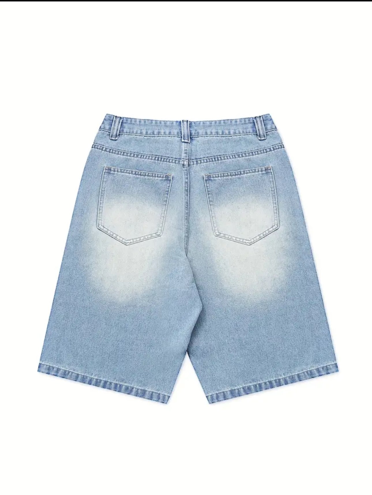 MST Luxury SuperBaggy Jorts Blue - Mystyletoday