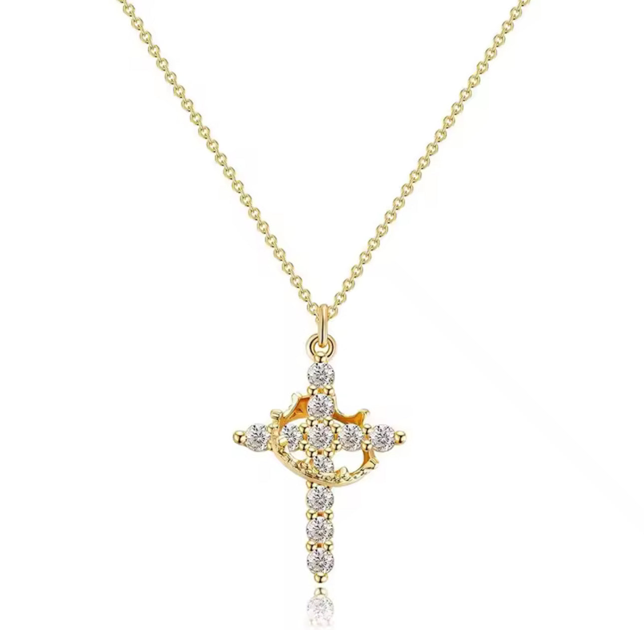 Collar MST God Did 2.0 de oro