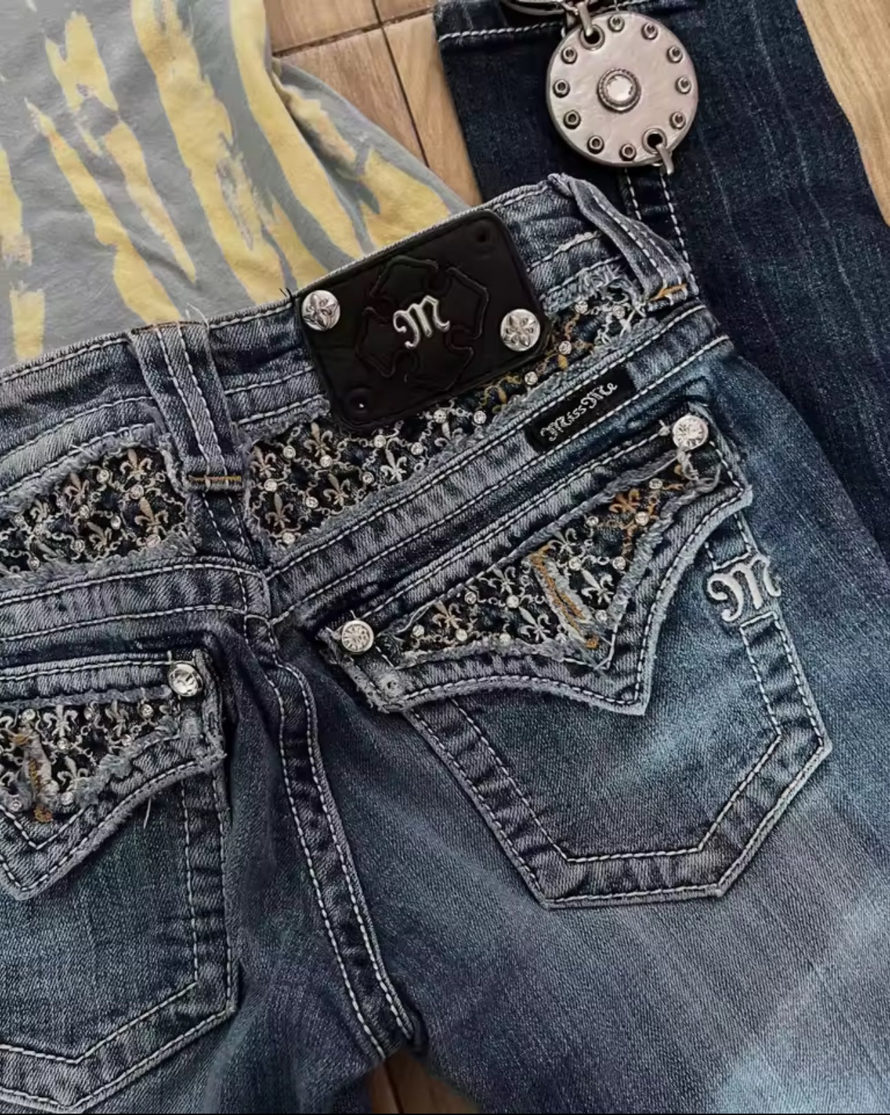 MST Miss Me Low Rise Jeans