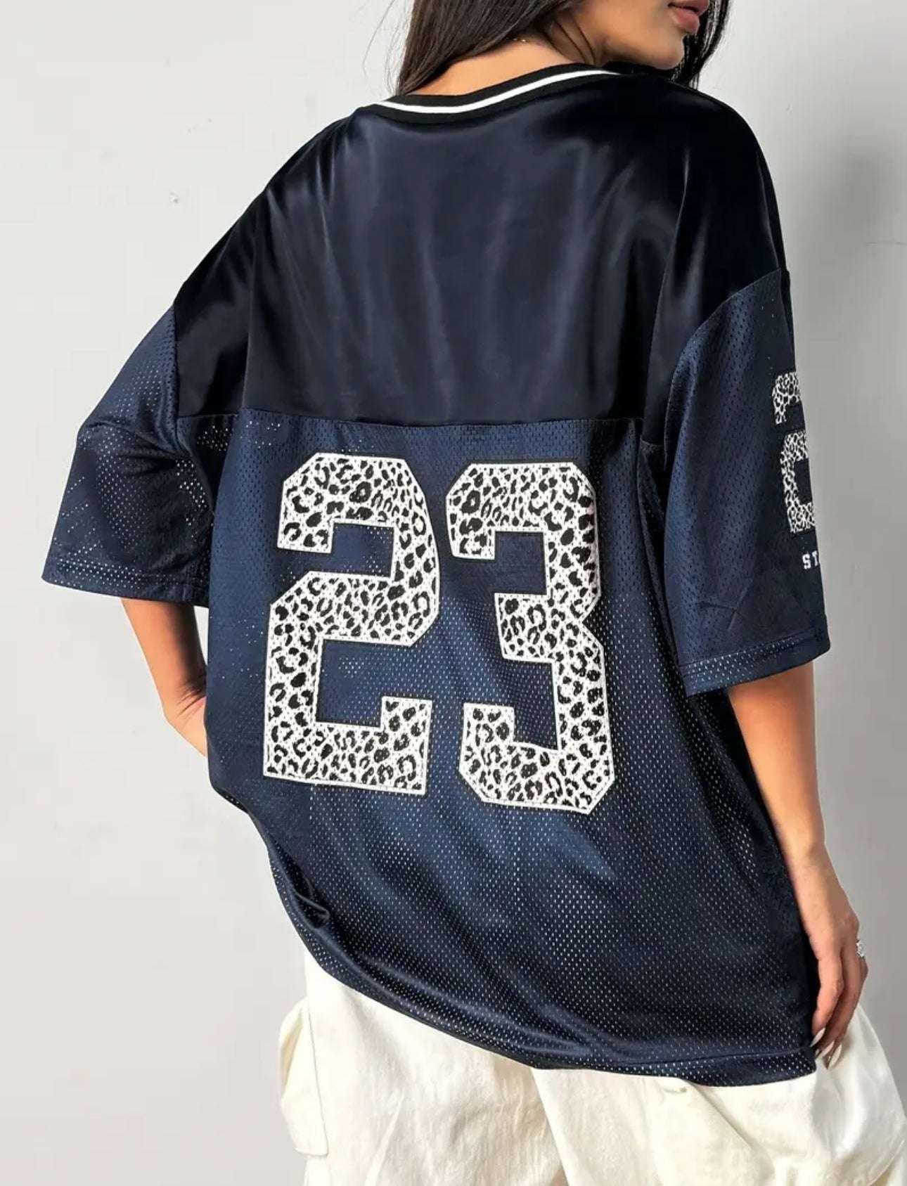 MST Alley 90’s 2.3 Oversized T-shirt Blue - Mystyletoday