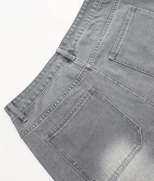 MST Luxury SuperBaggy Jorts Grey - Mystyletoday
