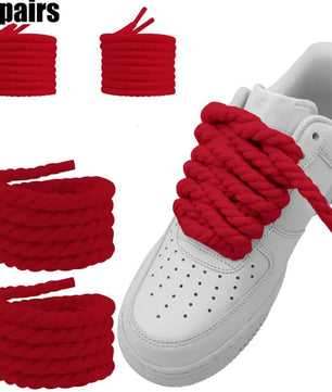 MST Rope Laces Red - Mystyletoday