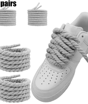 MST Rope Laces Grey - Mystyletoday