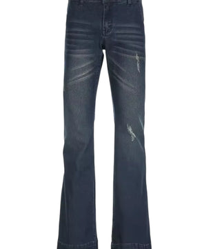 MST Phase 2000s Low Rise Jeans ripped blue