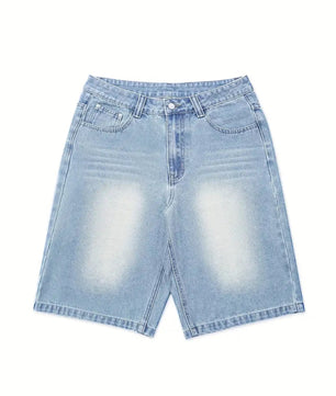 MST Luxury SuperBaggy Jorts Blue - Mystyletoday