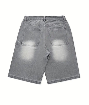 MST Luxury SuperBaggy Jorts Grey - Mystyletoday