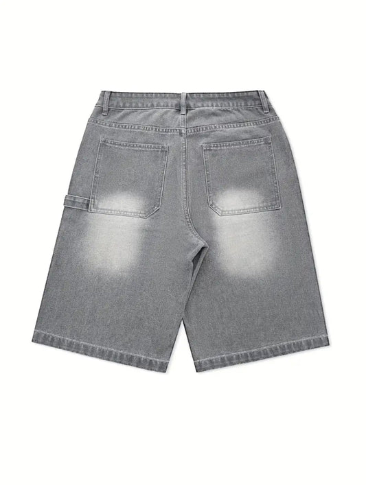 MST Luxury SuperBaggy Jorts Grey - Mystyletoday