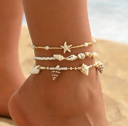 MST Alley 90’s Breaded Foot Bracelet - Mystyletoday