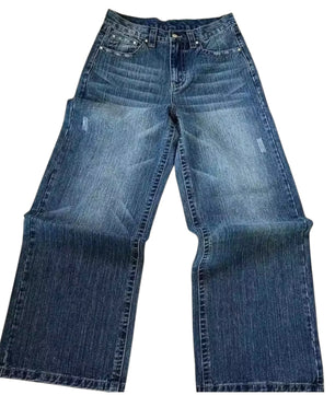 MST Phase 2000s Vintage Batman Baggy Jeans