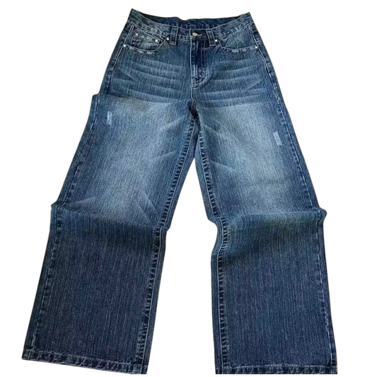 MST Phase 2000s Vintage Batman Baggy Jeans