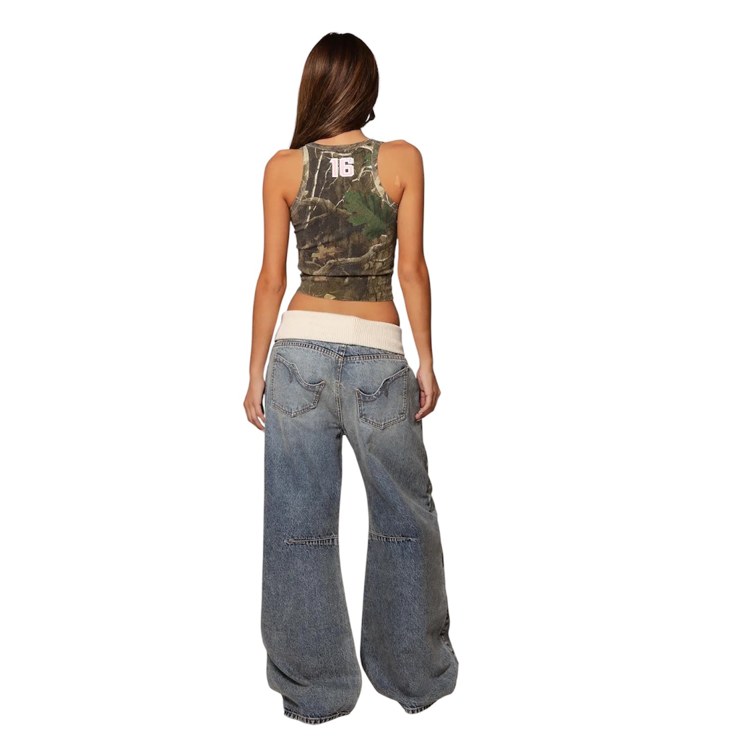 MST Phase 2000s Low Rise Baggy Jeans