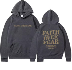 MST God Did 2025 Faith over Fair Sweat hoodie Dark Grey