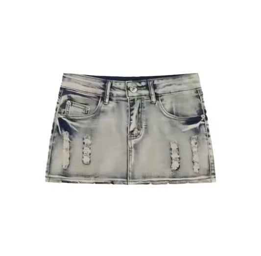 MST Phase 2000s 2.1 Denim Mini Skirt