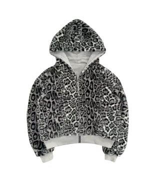 MST Leopard-Reversible Hoodie