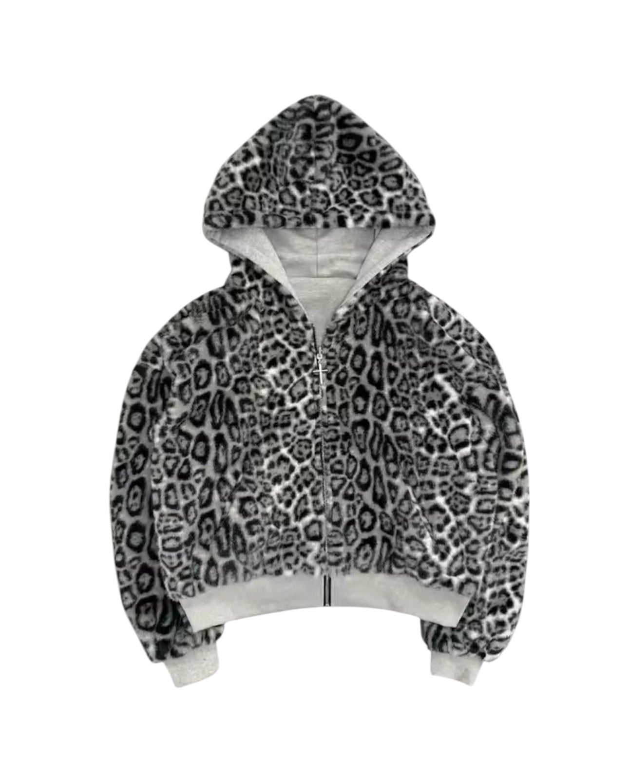 MST Leopard-Reversible Hoodie