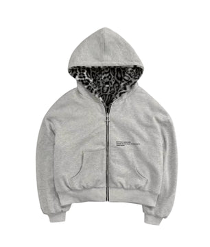 MST Leopard-Reversible Hoodie