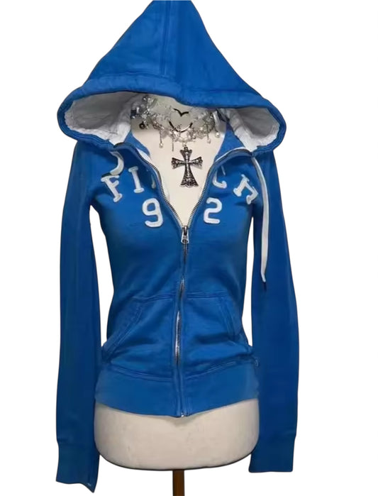 MST Bond Fur Oversized 2.1 Waist Zipper Hoodie