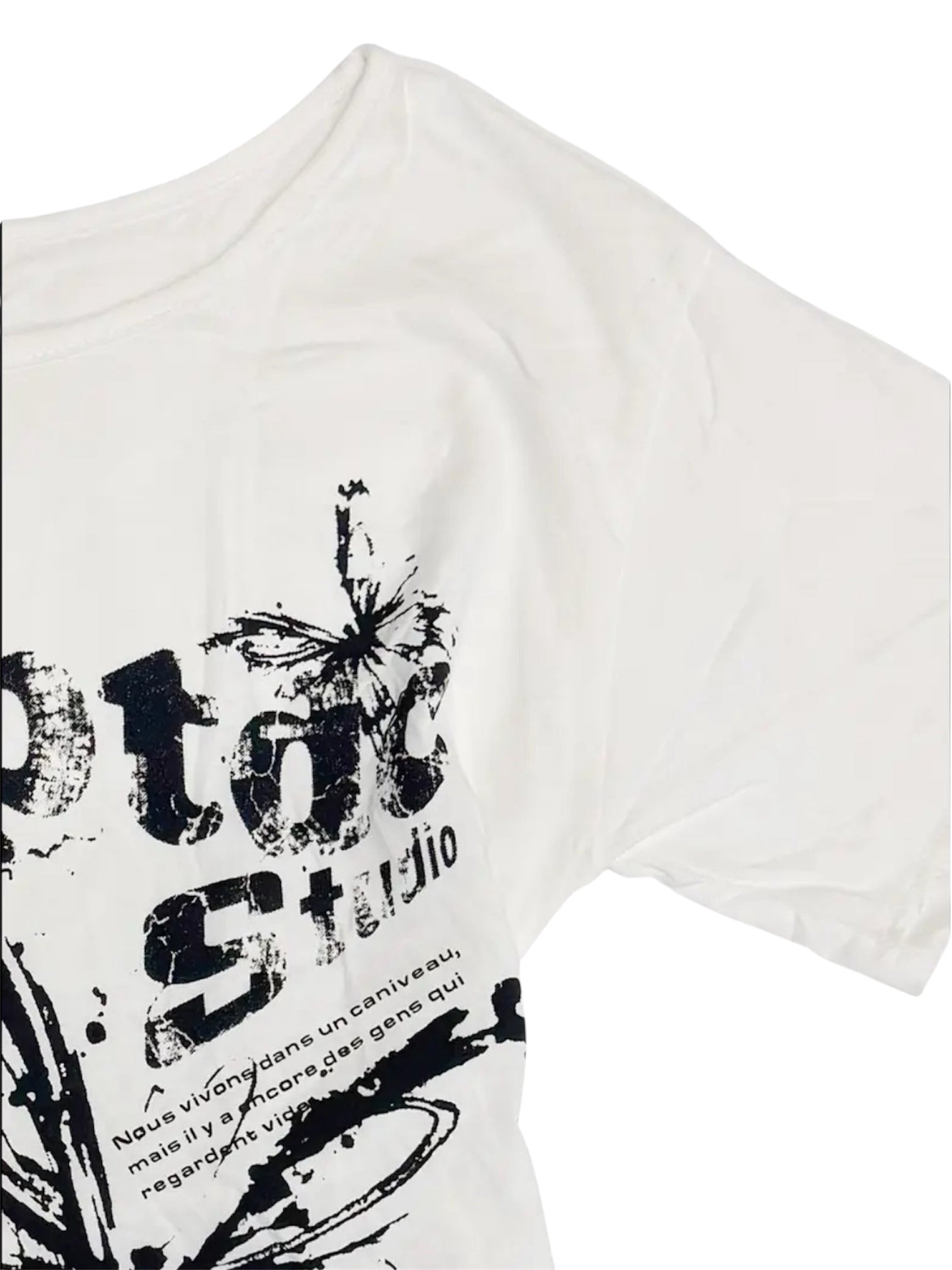 MST Phase 2000s Oversized Off-Shoulder T-Shirt 2.1