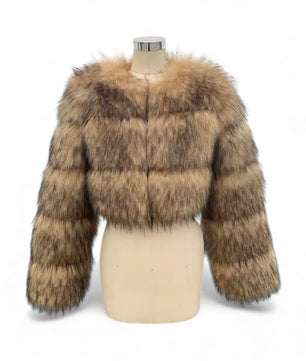 MST Bond Fur Cropped Coat